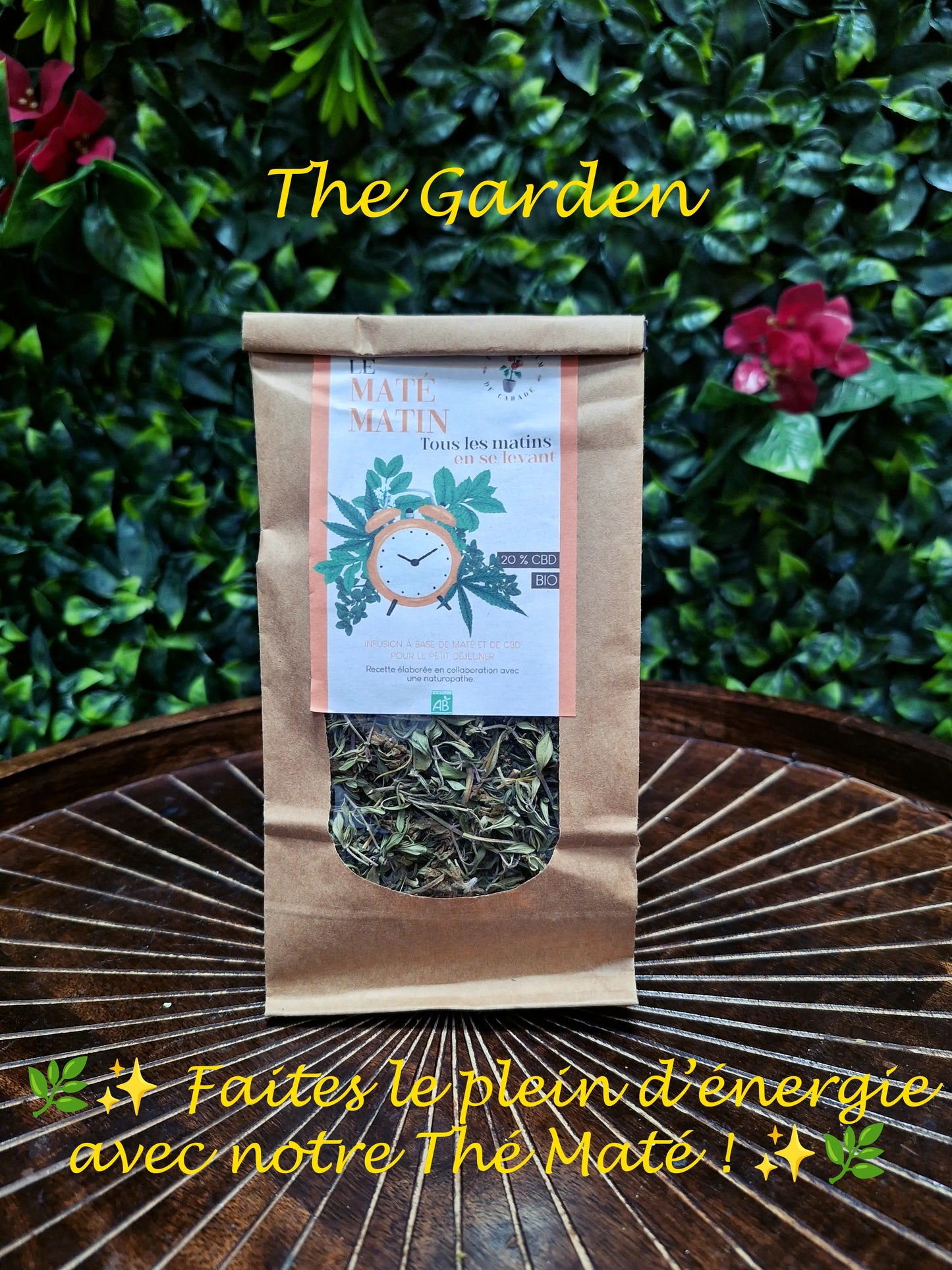 Maté matin CBD Shop The Garden Bio