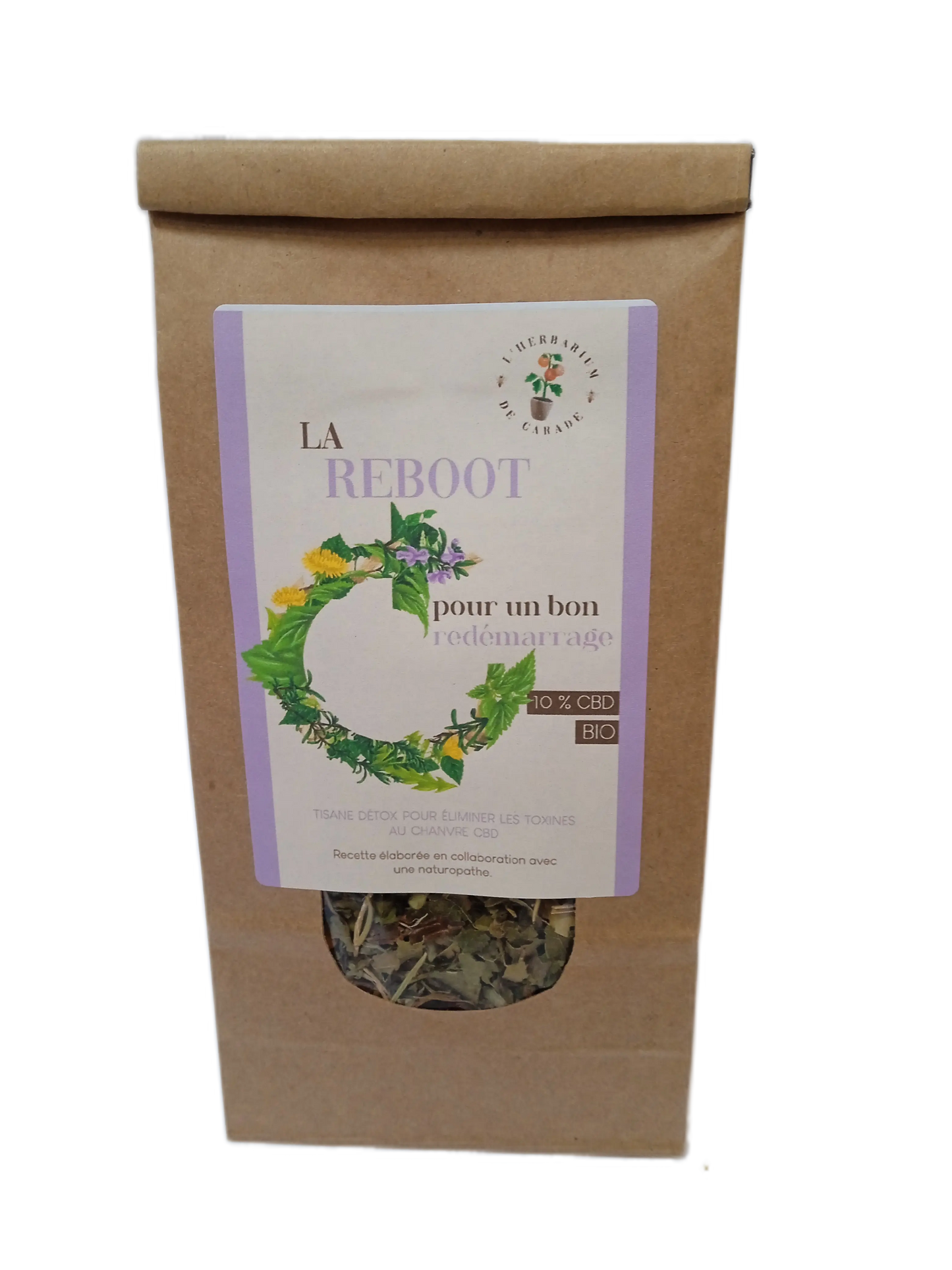Tisane la reboot CBD Shop The Garden Bio