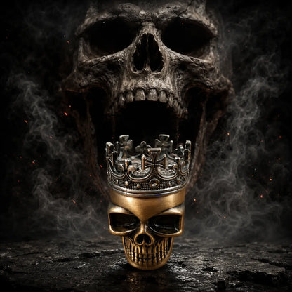 Grinder Metal Skull 3P 46mm CBD Shop The Garden Bio
