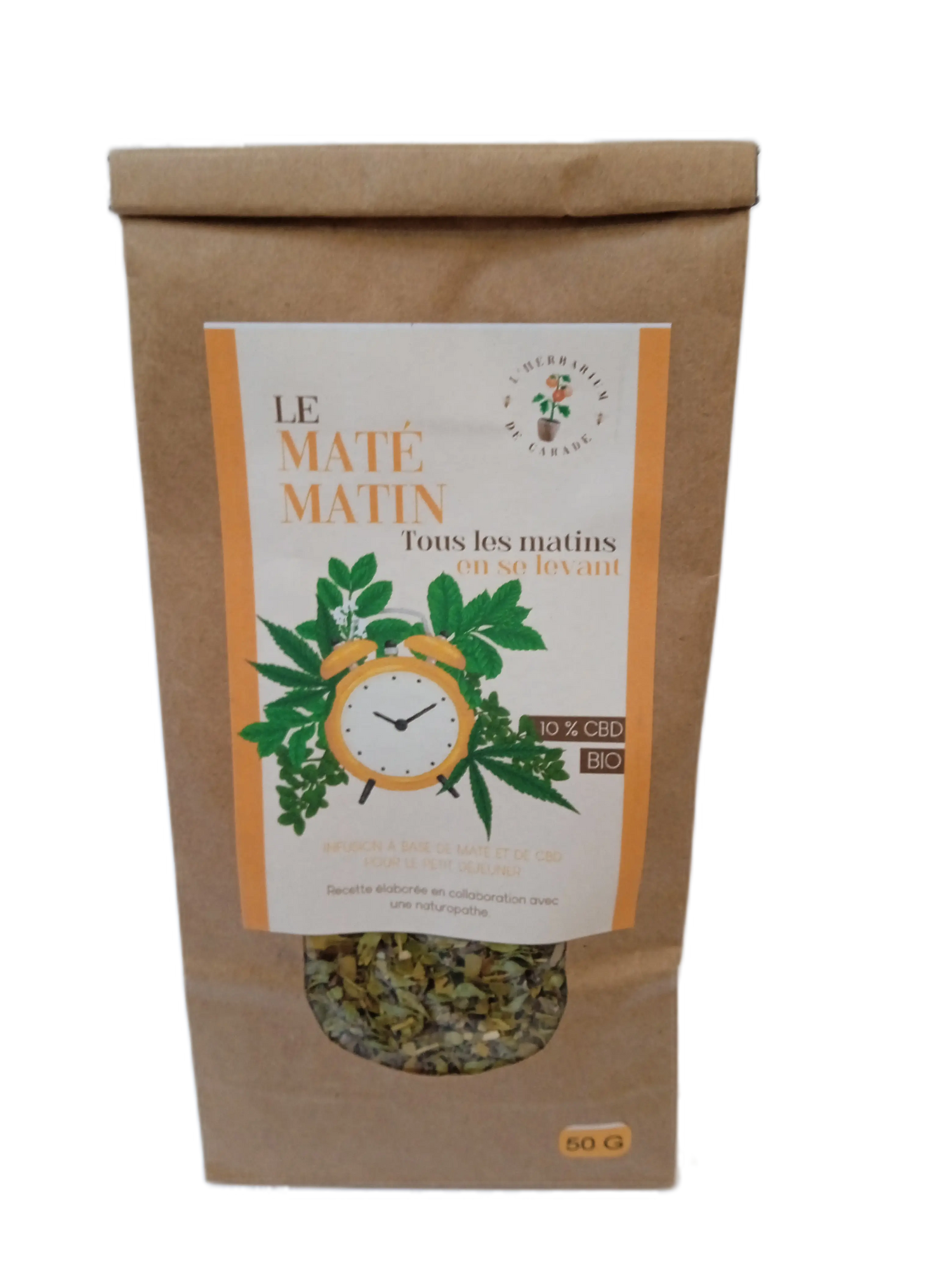 Maté matin CBD Shop The Garden Bio