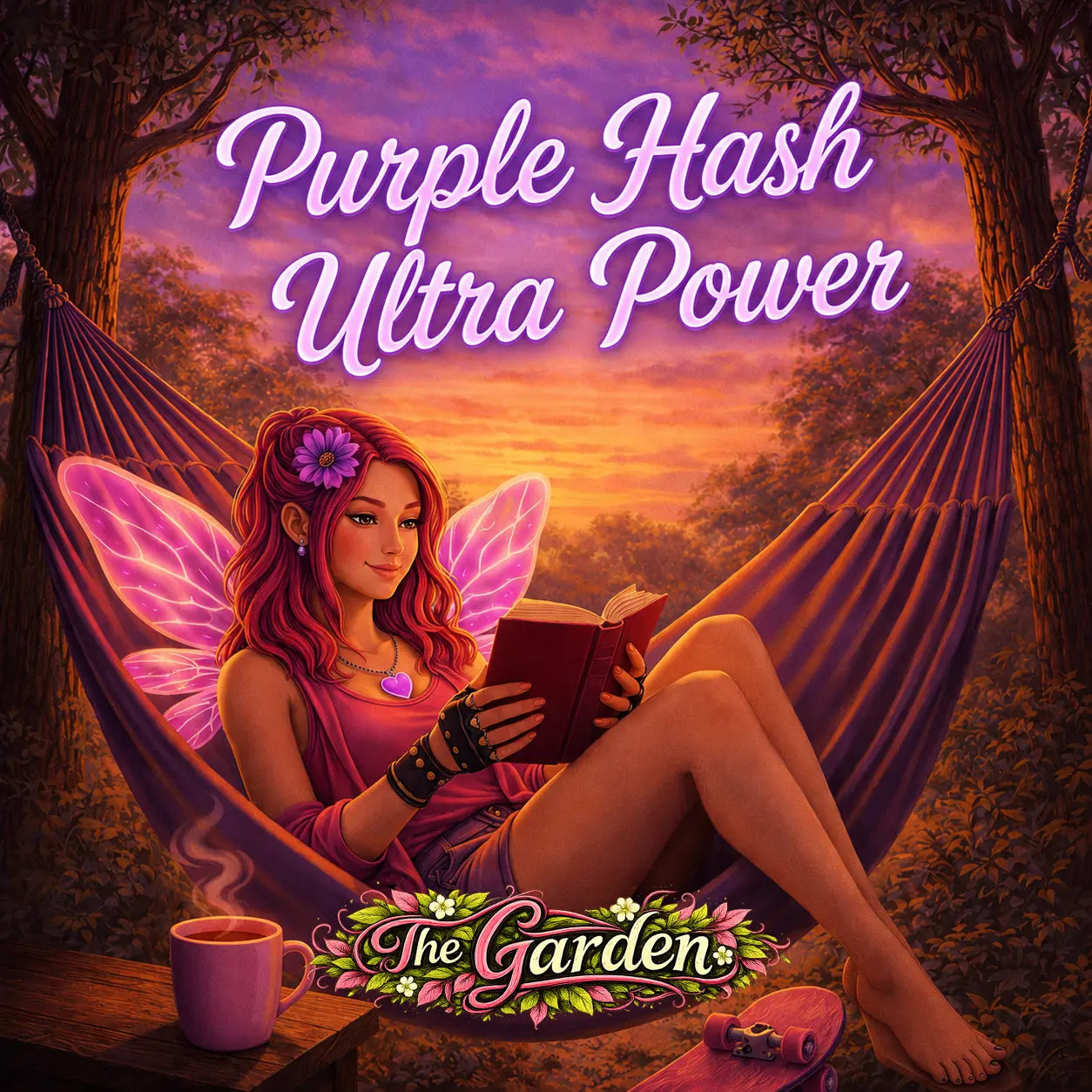 Purple Hash CBD Shop The Garden Bio