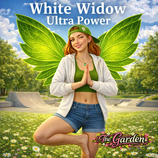 White Widow Ultra Power CBD Shop The Garden Bio